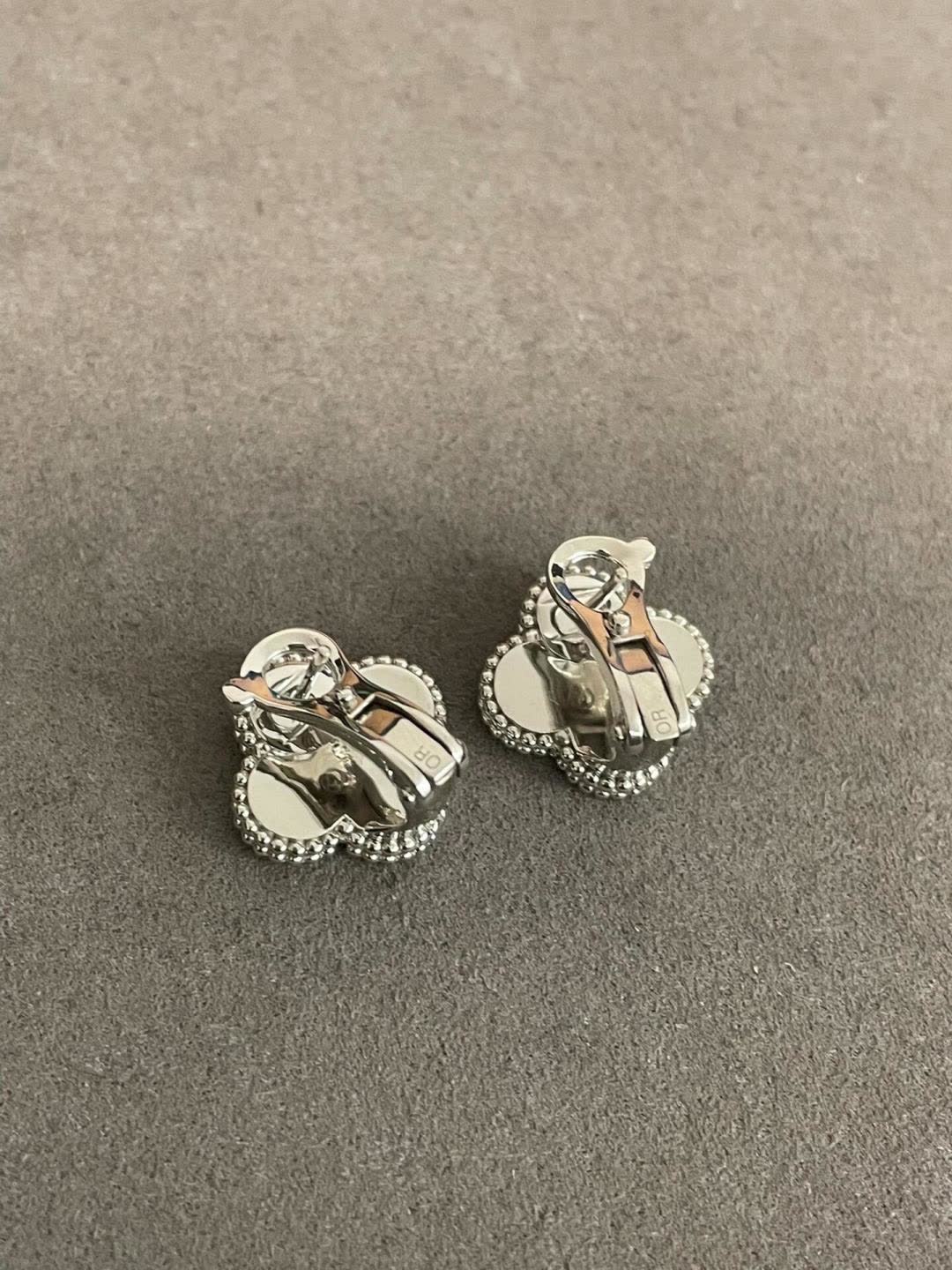 Van Cleef & Arpels Alhambra Clip Earrings